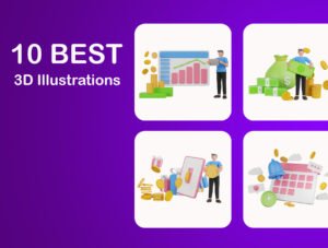 Money Saving 3D Illustration