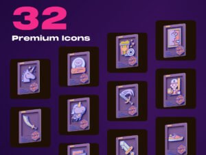 NFT! 3D Icon Pack