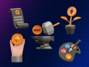 NFT 3D Icons