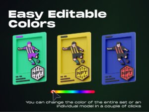 NFT Cards Pack 3D