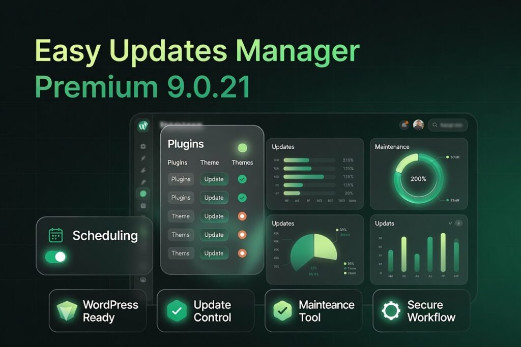 Easy Updates Manager Premium 9.0.21 – WordPress Update Management & Maintenance Plugin