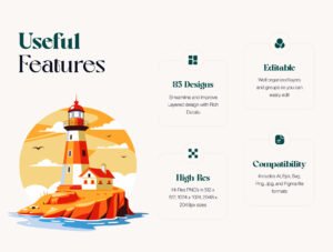Nature Landscape Illustrations