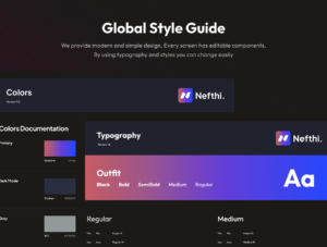 Nefthi - NFT Dashboard UI Kit