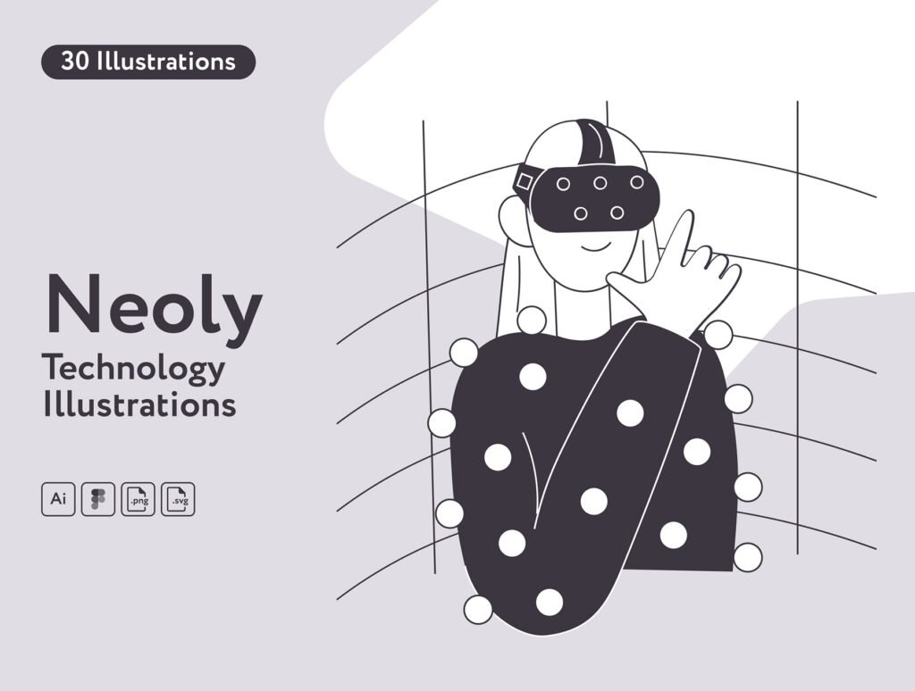 Neoly Technology Illustrations