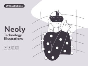Neoly Technology Illustrations