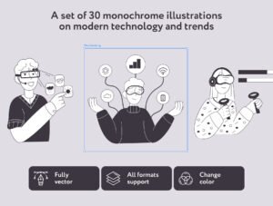 Neoly Technology Illustrations