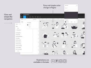 Neoly Technology Illustrations