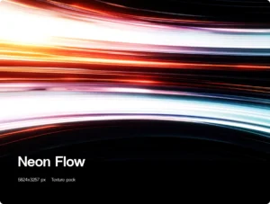 Neon Flow Brand Assets Pack vol 1.