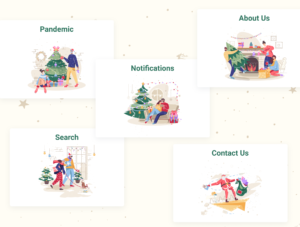New Year Illustrations Theme