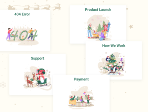 New Year Illustrations Theme
