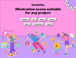 Ninety Illustrations pack