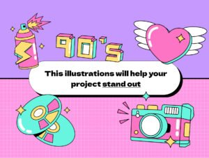 Ninties Icon Retro Style