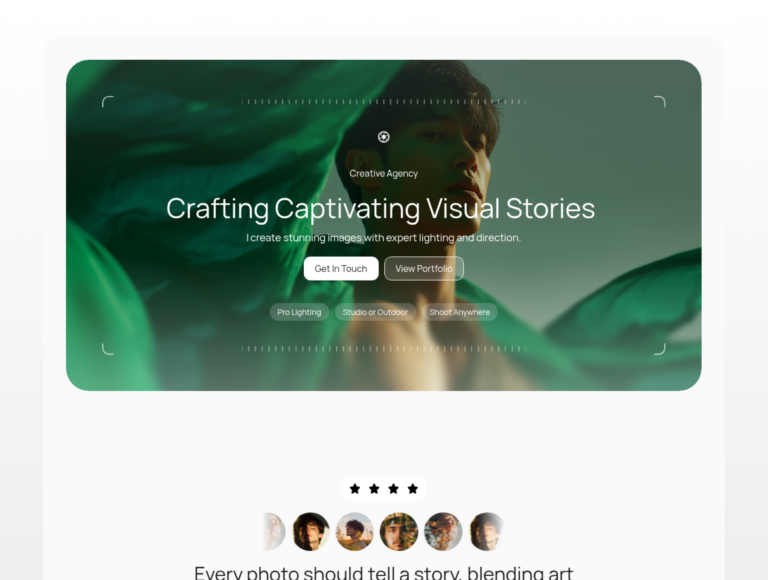 Niore Photography Template