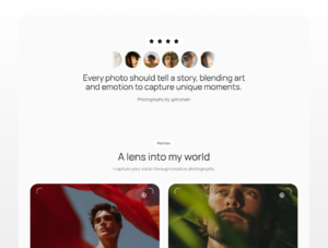 Niore Photography Template