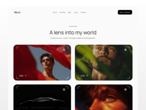 Niore Photography Template