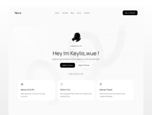 Niore Photography Template