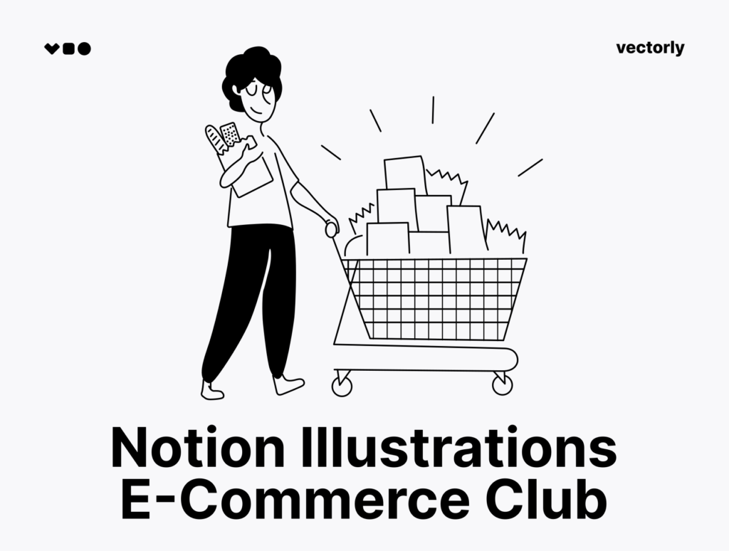 Notion Illustrations - eCommerce Club