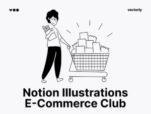 Notion Illustrations - eCommerce Club