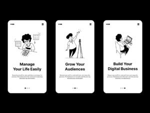 Notion Illustrations - Content Creator Club