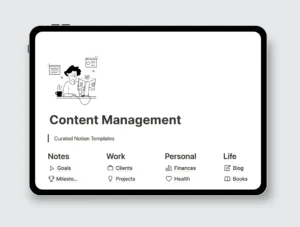 Notion Illustrations - Content Creator Club