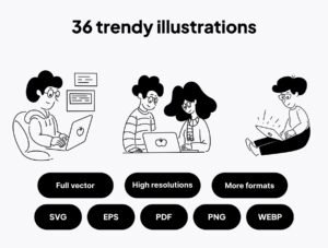 Notion Illustrations - Developer Club