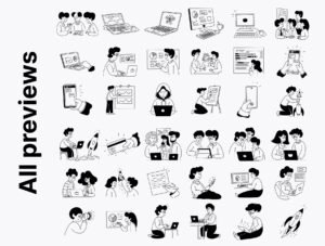 Notion Illustrations - Developer Club
