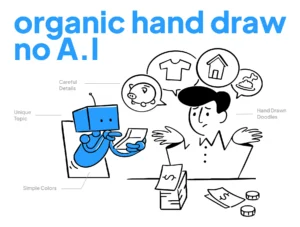 Notion Style Human & AI Illustrations