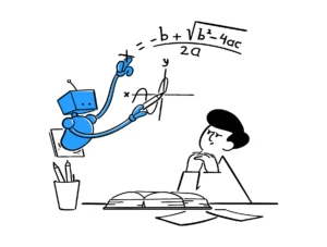 Notion Style Human & AI Illustrations