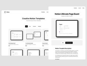 Notos — Notion Style Portfolio Framer Template