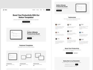 Notos — Notion Style Portfolio Framer Template