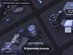 Nudge Vol.1 - Isometric Illustration