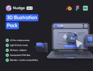 Nudge Vol.2 - 3D Illustration