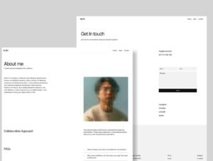 Nuro - Minimal Portfolio Framer Template