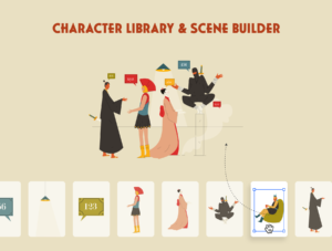 Office Work - Heritage Illustration