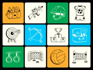 Olympics Doodles Art Set