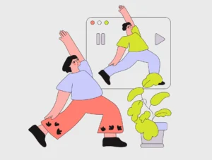 Online Learning/Work illustrations
