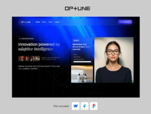 Optune - Webflow and Framer Template