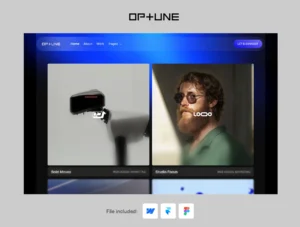 Optune - Webflow and Framer Template