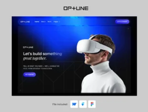 Optune - Webflow and Framer Template