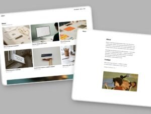 Orssy — Clean Portfolio Framer Template