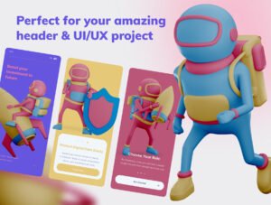Outer Space Character 3D