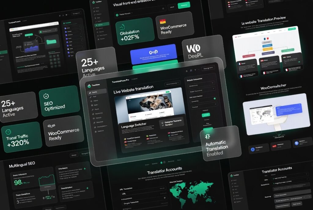 TranslatePress Pro 3.2.2 + Multilingual Business Pack 1.8.3 – WordPress Translation & Multilingual SEO Plugin