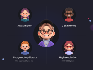 PEEPS 3D Avatar-Maker Library