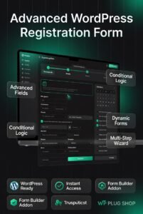 User Registration Advanced Fields Addon – Custom Fields, Conditional Logic & Dynamic Forms for WordPress
