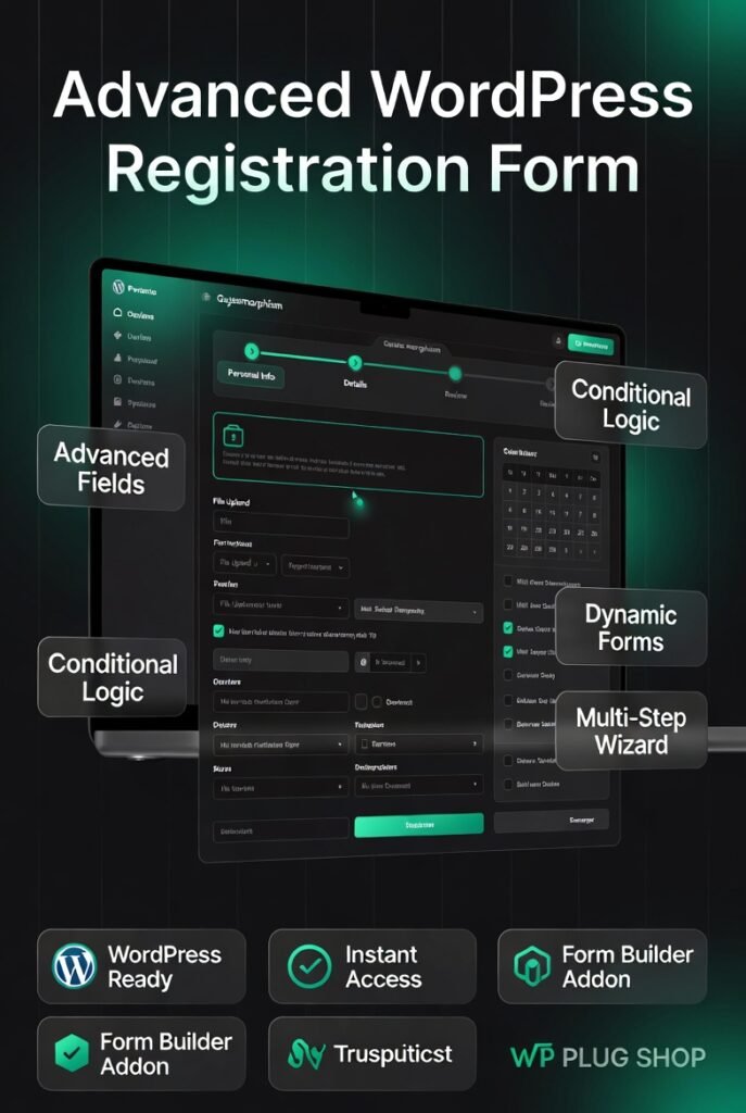 User Registration Advanced Fields Addon – Custom Fields, Conditional Logic & Dynamic Forms for WordPress