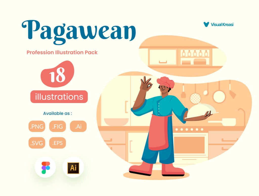 Pagawean - Profession Illustration Pack