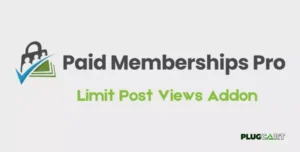 Paid Memberships Pro Limit Post Views Addon 1.0.2 – Metered Paywall Plugin