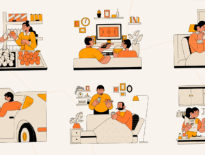 Parenty - Family Activity Illustration Set