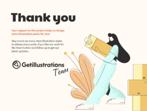 Pastel illustrations
