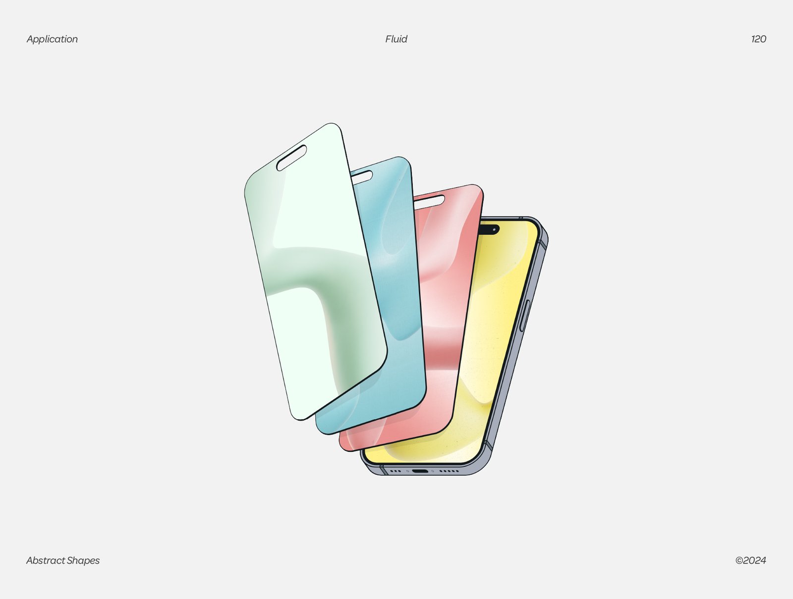 Pastella - 3D Pastel Fluid Shapes